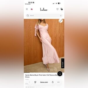 Lulus pink maxi